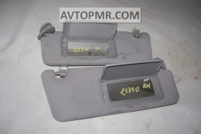 Right visor for Lexus ES300 ES330, gray