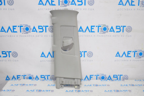 Left center pillar trim, upper belt, gray, Toyota Sequoia 2008-2016