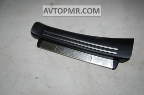 Rear left door sill plate for Lexus LS460 LS600h 07-17 black