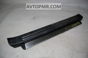 Front right door sill plate for Lexus LS460 LS600h 07-17 black