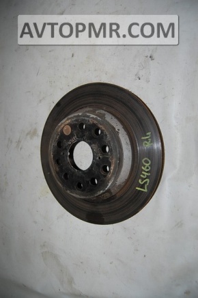 Rear left brake disc Lexus LS460 LS600h 07-17 RWD