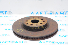 Front left brake disc Lexus LS460 LS600h 07-12 RWD 334mm