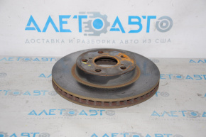 Front left brake disc for Toyota Prius 30 10-15