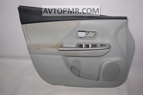 Door trim panel, front left, Toyota Prius V 12-14, light gray cloth
