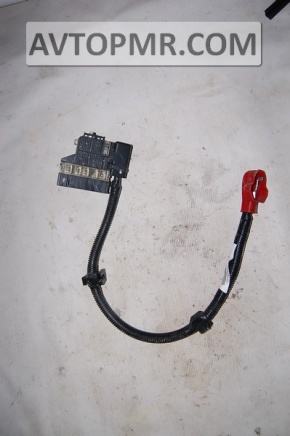 Positive battery terminal on the starter of a Nissan Leaf 13-17