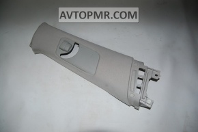 Center pillar trim, upper belt, right, Toyota Avalon, gray, 2005-2006