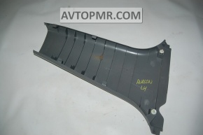 Lower left center pillar trim for Toyota Avalon, gray, 2012