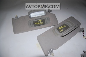 Left visor for Toyota Avalon 2005-2006, gray