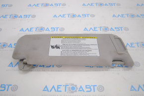 Left visor for Toyota Camry V55 15-17 USA gray