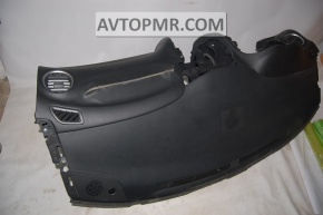 Dashboard front panel without airbag Infiniti JX35 QX60 13-15 pre-rest black blown airbag
