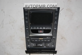 Monitor, display, navigation Lexus GS300 GS430 06-06 black
