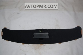 Rear shelf Lexus GS300 GS350 GS430 06-11 black under the curtain
