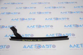 Rear left door glass guide for Nissan Altima 13-18 without plug triangle