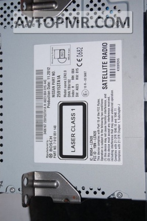 Monitor, display, navigation Nissan Altima 13-18 SL