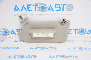 Left visor S SV SR Nissan Altima 13-17 gray