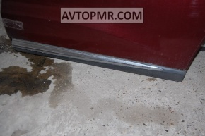 Lower rear left door trim for Nissan Murano z51 2009-2014, chrome