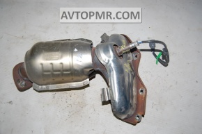 Rear exhaust manifold with catalytic converter for Toyota Camry v55 15-17 3.5, with lambda sensor