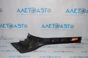 Front left door sill plate for Chevrolet Volt 11-15, black