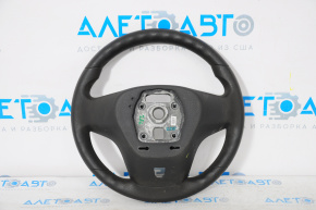 Chevrolet Volt 11-15 bare steering wheel with white rubber overlay, no buttons