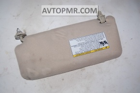 Right sun visor for Toyota Camry v40, beige