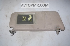 Right sun visor for Toyota Camry v40, beige