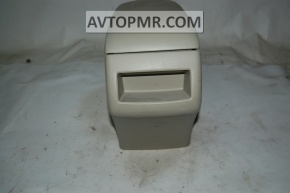 Toyota Camry v40 beige leather center console with armrest and cup holders
