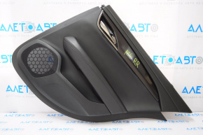 Door trim card rear right Cadillac ATS 13- black