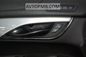 Door trim card front left Cadillac ATS 13- black