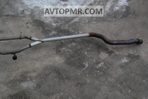 Cadillac ATS 13-2.0T Exhaust Pipe with Barrel Missing Middle Can