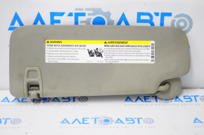 Cadillac ATS 13-19 right visor, gray