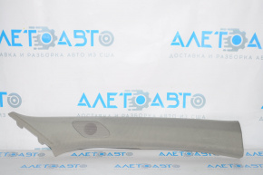 Cadillac ATS 13-18 front pillar trim, right, gray, under speaker