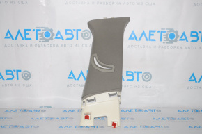 Cadillac ATS 13-18 gray center pillar trim, upper belt, right
