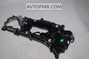 Cadillac ATS 13-19 black center console trim with cup holders, with shifter trim