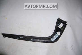 Left center console molding, black, Cadillac ATS 13-19