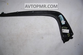 Right center console molding, black, Cadillac ATS 13-19