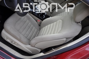 Driver's seat for Ford Fusion mk5 13-15 without airbag, electric, beige cloth