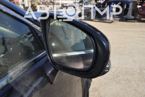 Right side mirror assembly for Lexus ES300h ES350 13-15 14-pin, BSM, turn signal, red
