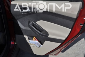Door trim panel rear right Ford Focus mk3 11-18 gray with black insert