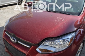 The bare hood of a Ford Focus mk3 11-18 pre-restyling