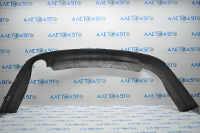 Ford Fusion mk5 13-18 rear bumper lip for 1 pipe