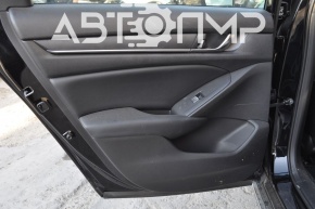 Door trim panel rear left Honda Accord 18-18 black