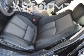 Honda Accord 18-22 driver's seat without airbag, electric, black cloth
