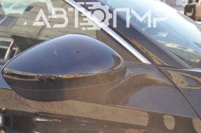 Right side mirror assembly Honda Accord 18-22, 7-pin BSM, black