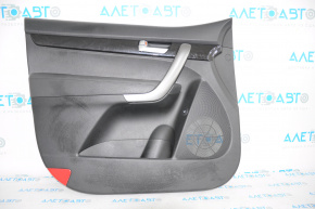 Door trim card front left Kia Sorento 10-14 black