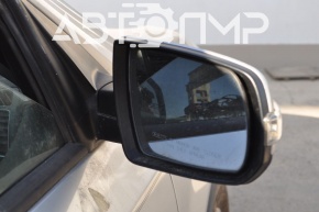 Kia Sorento 10-15 right side mirror assembly with turn signal, gray