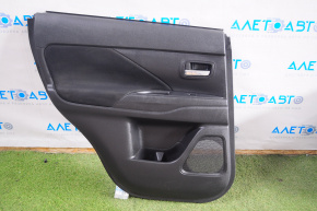 Mitsubishi Outlander 14-20 black rear left door panel, cloth