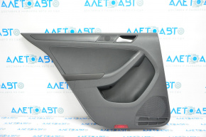 Door trim card rear left VW Jetta 11-18 USA black