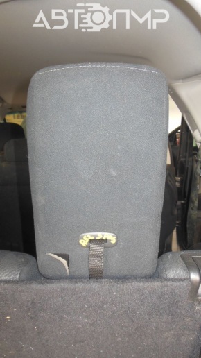 Rear row of seats 3rd row Nissan Pathfinder 13-16 velor black, headrest torn