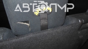 Rear row of seats 3rd row Nissan Pathfinder 13-16 velor black, headrest torn