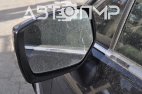Left side mirror assembly for Subaru Legacy 15-17, 9 pins, heated, black